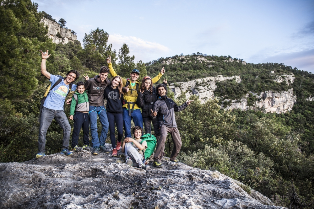 Escalada para toda la familia en Cataluña