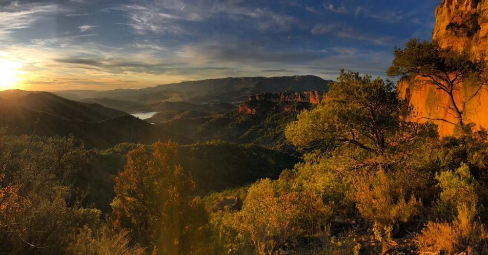 Atardeceres de película en las montañas de Prades