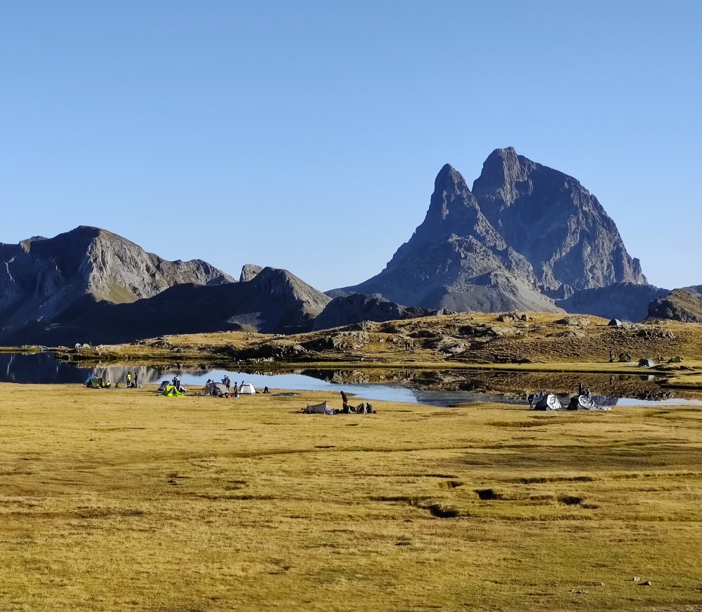 Views of Midi d´Ossau