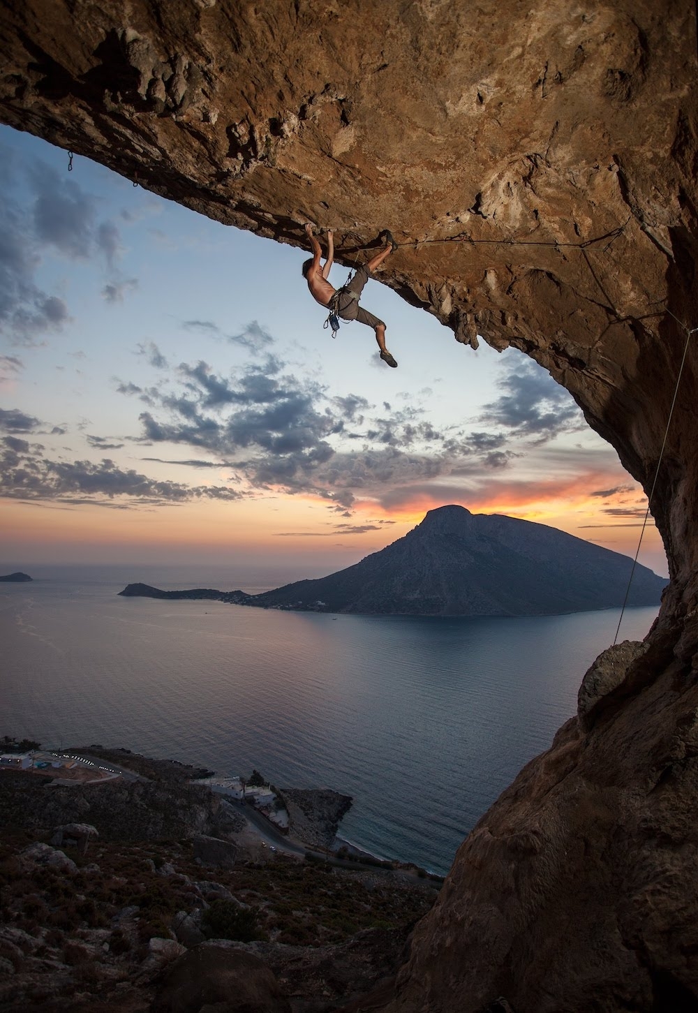 Escalada en Kalymnos.